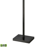 Staffa 62'' High 1-Light Floor Lamp - Matte Black - Includes LED Bulb H019-7224-LED Elk Home