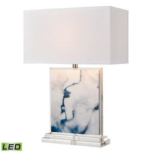 Belhaven 28'' High 1-Light Table Lamp - Blue - Includes LED Bulb H019-7229-LED Elk Home