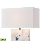 Belhaven 28'' High 1-Light Table Lamp - Blue - Includes LED Bulb H019-7229-LED Elk Home