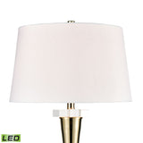 Brandt 32'' High 1-Light Table Lamp - Gold - Includes LED Bulb H019-7238-LED Elk Home