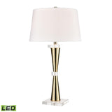 Brandt 32'' High 1-Light Table Lamp - Gold - Includes LED Bulb H019-7238-LED Elk Home