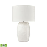 Abbeystead 23'' High 1-Light Table Lamp - White - Includes LED Bulb H019-7255-LED Elk Home