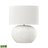 Fresgoe 20'' High 1-Light Table Lamp - White - Includes LED Bulb H019-7257-LED Elk Home