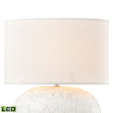 Fresgoe 20'' High 1-Light Table Lamp - White - Includes LED Bulb H019-7257-LED Elk Home