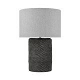 Wefen 24'' High 1-Light Table Lamp - Gray - Includes LED Bulb H019-7259-LED Elk Home