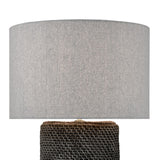 Wefen 24'' High 1-Light Table Lamp - Gray - Includes LED Bulb H019-7259-LED Elk Home