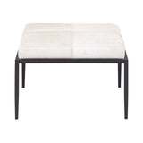 Canyon Short Bench - Dark Bronze with Ivory Hide H0805-10875 Elk Home