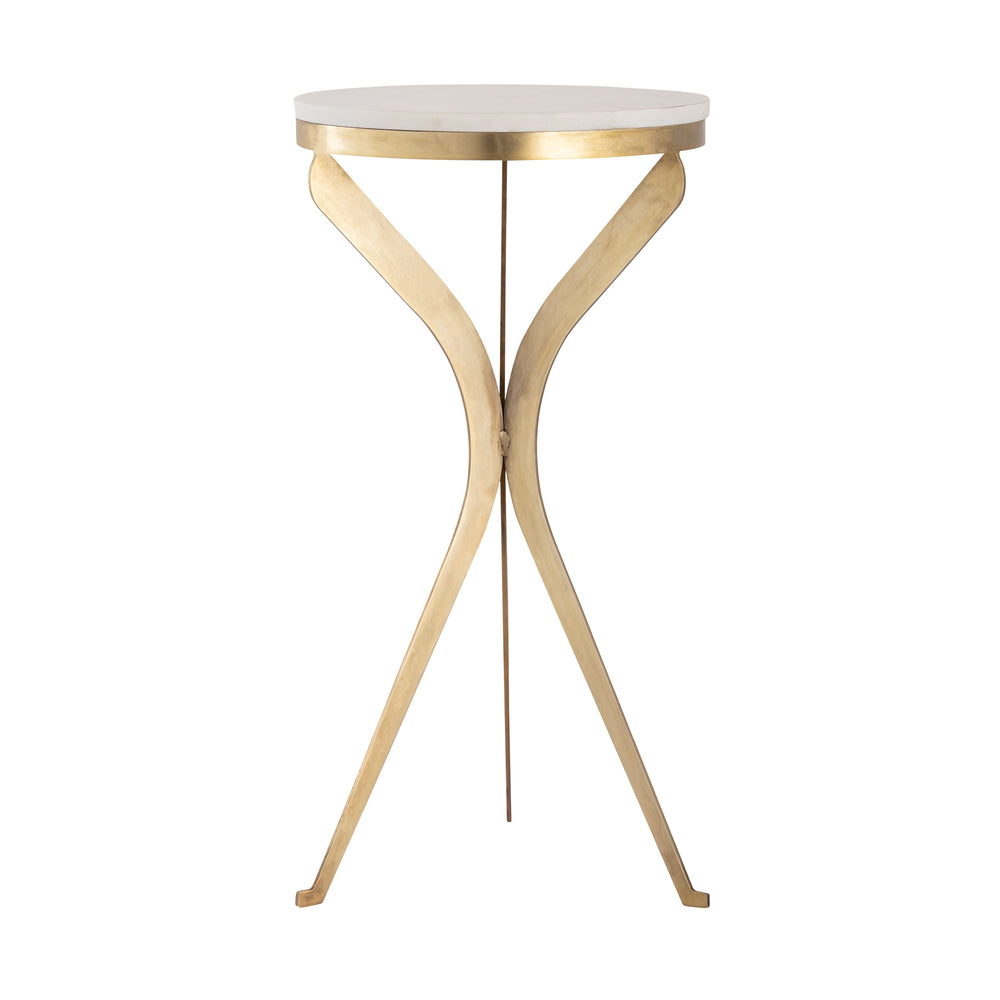 Rowe Accent Table - Aged Brass H0805-10877 Elk Home