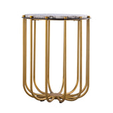 Demille Accent Table - Satin Brass H0805-11454 Elk Home