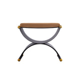 Layla Accent Stool - Blackened Bronze H0805-11469 Elk Home