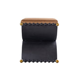 Layla Accent Stool - Blackened Bronze H0805-11469 Elk Home