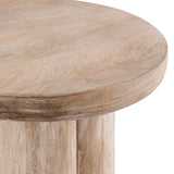 Morris Cerused Accent Table - Tall Natural H0805-9804 Elk Home