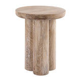 Morris Cerused Accent Table - Tall Natural H0805-9804 Elk Home