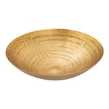 Maze Etched Centerpiece Bowl