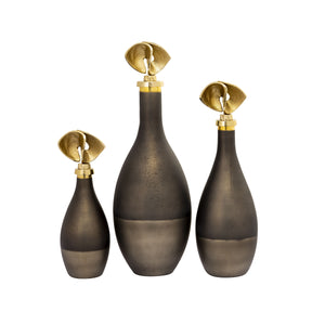 Aimee Bottle - Set of 3 H0807-8753/S3 Elk Home