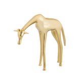 Brass Giraffe Sculpture - Small H0807-9267 Elk Home