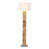 Cahill 63'' High 1-Light Floor Lamp - Natural Burl - Includes LED Bulb H0809-11132-LED Elk Home