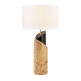 Kincaid 29.5'' High 1-Light Table Lamp - Natural Burl - Includes LED Bulb H0809-11134-LED Elk Home