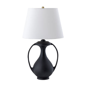 Anpell 25'' High 1-Light Table Lamp - Black H0809-11882 Elk Home