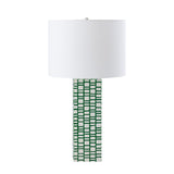 Etten 27'' High 1-Light Table Lamp - Green - Includes LED Bulb H0809-11884-LED Elk Home