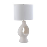 Fenimore 27'' High 1-Light Table Lamp - White - Includes LED Bulb H0809-11886-LED Elk Home