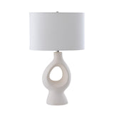 Fenimore 27'' High 1-Light Table Lamp - White - Includes LED Bulb H0809-11886-LED Elk Home