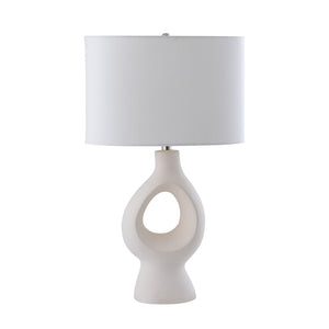 Fenimore 27'' High 1-Light Table Lamp - White H0809-11886 Elk Home