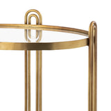 Arch Accent Table - Gold H0895-10845 Elk Home