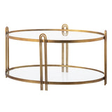 Arch Coffee Table - Gold H0895-10846 Elk Home