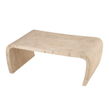 Clip Coffee Table - White Burl H0895-10851 Elk Home