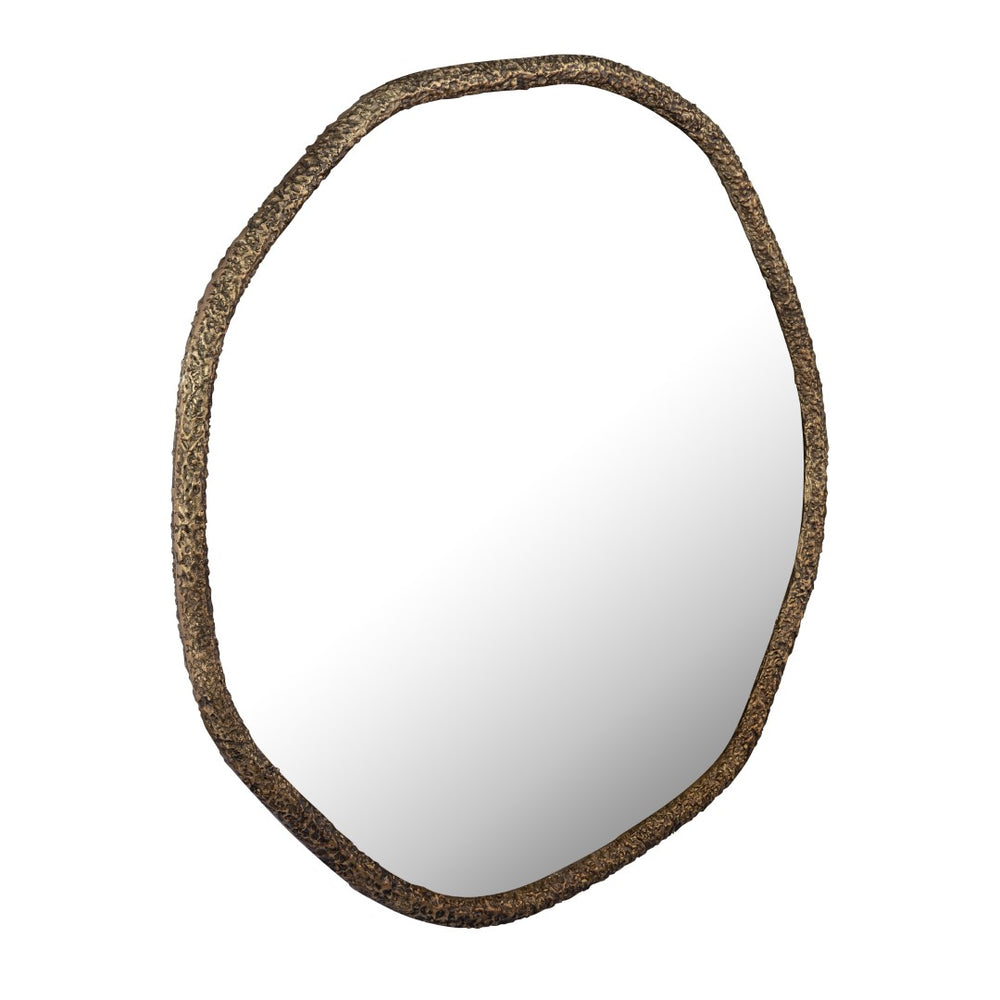 Warped Wall Mirror - Aged Brass H0896-10955 Elk Home