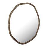 Warped Wall Mirror - Aged Brass H0896-10955 Elk Home