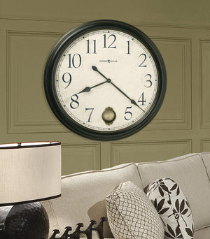 Hekman Furniture 625444 Glenwood Falls Oversized Antique Wall Clock With Quartz Movement & Elegant Pendulum Design  Glenwood Falls Wall Clock 625444