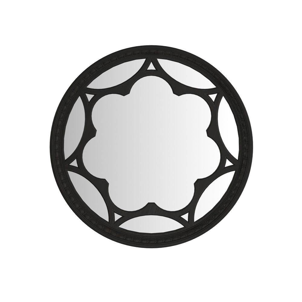 Atrium Round Mirror - Elegant Cathedral-Inspired Design with Graceful Arches and Timeless Details