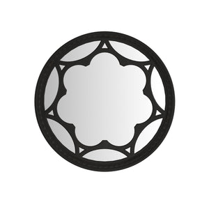 Atrium Round Mirror - Elegant Cathedral-Inspired Design with Graceful Arches and Timeless Details