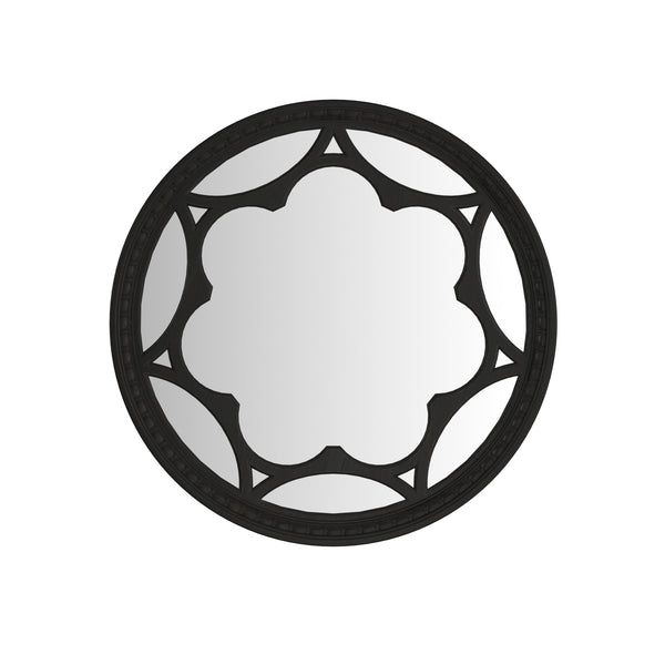 Atrium Round Mirror - Elegant Cathedral-Inspired Design with Graceful Arches and Timeless Details