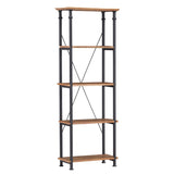 Rafferty Vintage Industrial Rustic 26-inch Bookcase