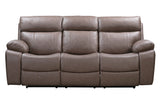 Parker House Theon - Stokes Toffee Manual Reclining Sofa And Recliner Brown 97% Polyester,3% Pu Mthe-41-stof