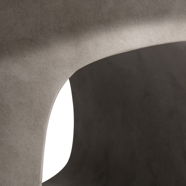 Bernhardt Bernhardt Sereno Round Dining Table With Walnut Lutra Top & Sasso Teardrop Base, 60" Expandable K1944