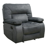 Parker House Chapman - Polo Manual Glider Reclining Sofa And Two Recliners Grey 94% Polyester,6% Nylon (W) Mcha-311-pol