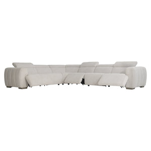 Bernhardt Bernhardt Aldo Sectional With Power Motion, Usb Ports, Channel Detailing, Award-Winning Design Comfort K1975