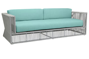 Miami Sofa in Dupione Celeste w/ Self Welt SW4401-23-8067 Sunset West