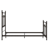 Homelegance By Top-Line Roshan Victorian Iron Metal Bed Dark Bronze Metal