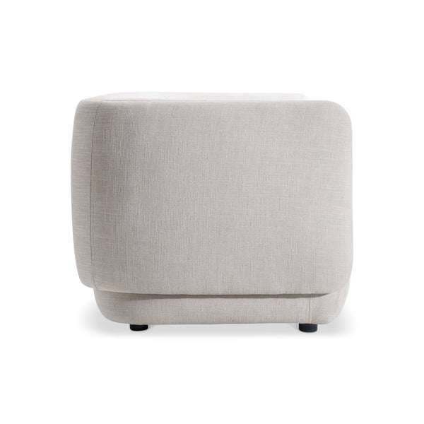 Bernhardt Bernhardt Mercer Tailored Fabric Sofa with Blind Tufting for Modern Living Rooms L9107O