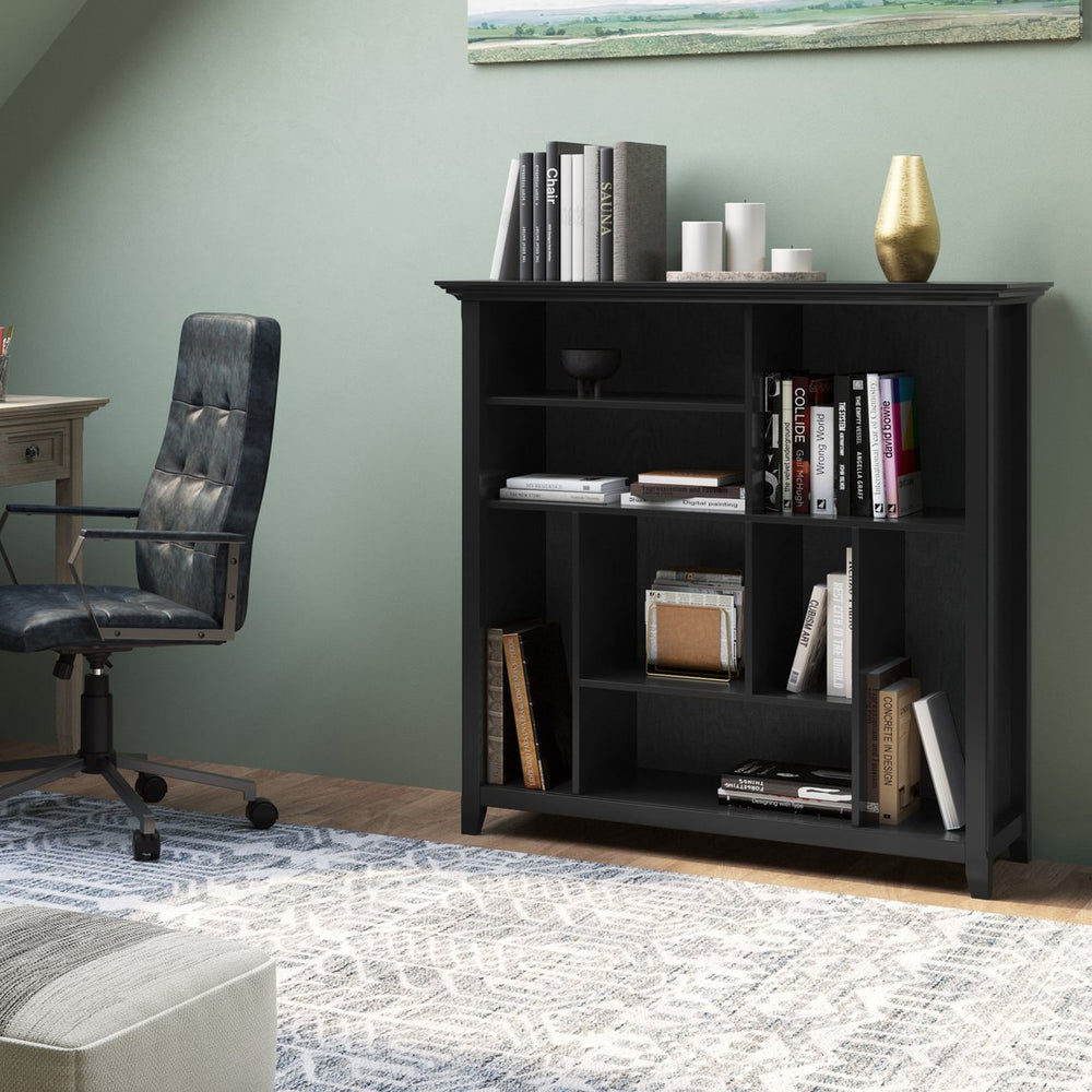 English Elm Amherst Multi Cube Bookcase - Versatile Black Storage Unit With Stylish Design For Any Room B136P158343