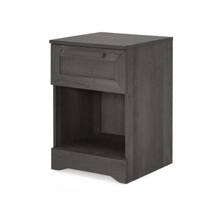 English Elm Christopher Knight Home® - DELANEY Faux Wood 1-Drawer Nightstand with Bottom Shelf, Moisture-Resistant MDF, Compact Chic Grey 71138.00