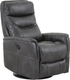 Parker House Parker Living Gemini - Flint Power Swivel Glider Recliner Flint 90% Polyester, 10% PU (W) MGEM#812GSPB-FLI