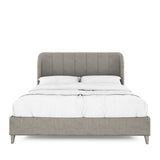 A.R.T. Furniture Vault California King Upholstered Shelter Bed 285127-2354 Gray 285127-2354