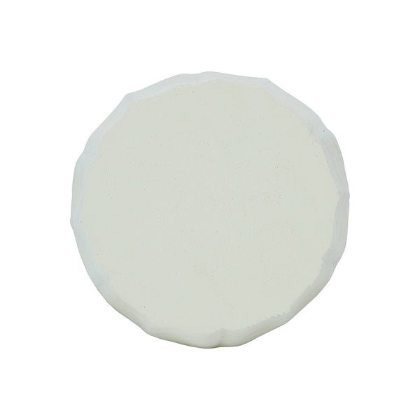 Bernhardt Bernhardt Grenada Sculptural Round Drink Table – Stonecast Texture, Polyurethane Weatherproof Finish X01170