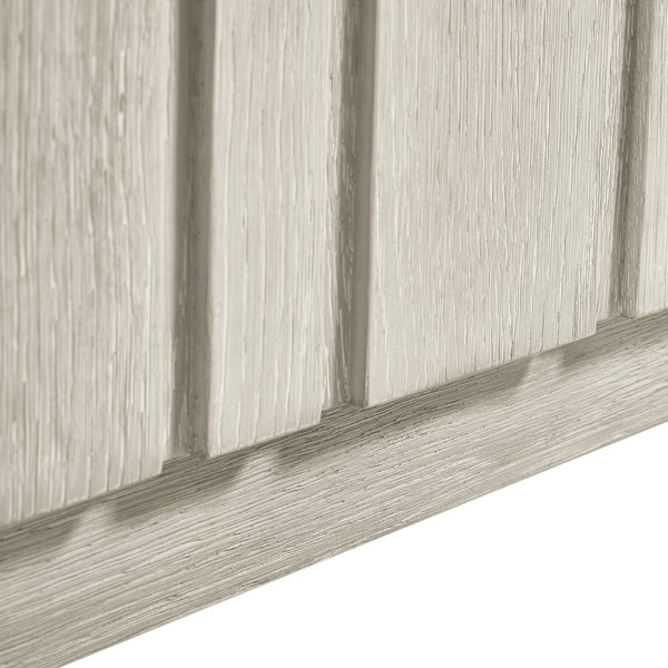 Bernhardt Bernhardt Tempo Rustic Modern Entertainment Credenza With Larza Wire-Brushed Oak, Push-Open Doors, 78" 346860